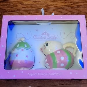 Carnival Cottage Sugar & Creamer Set